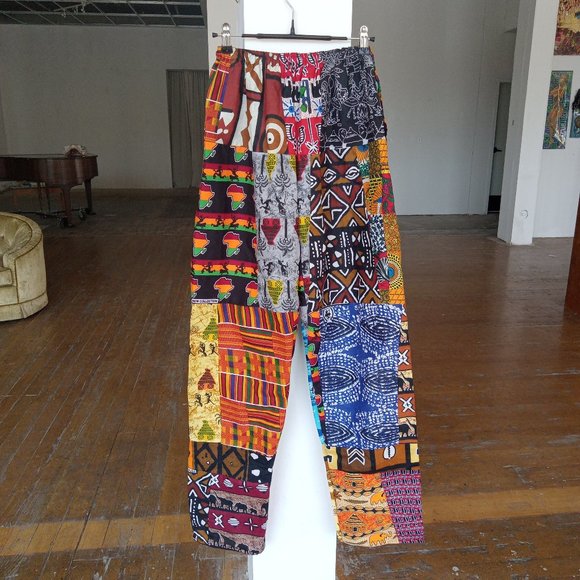 Handmade Pants - African Patchwork pant